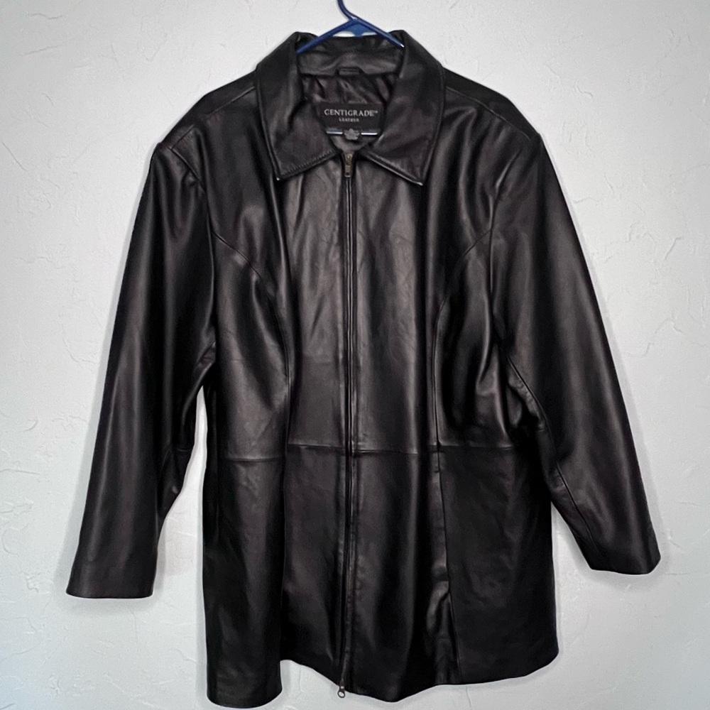 Centigrade leather jacket